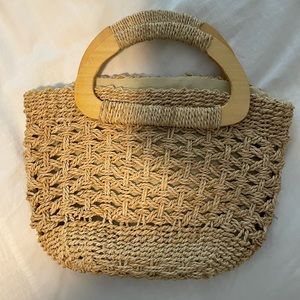 Wicker purse
